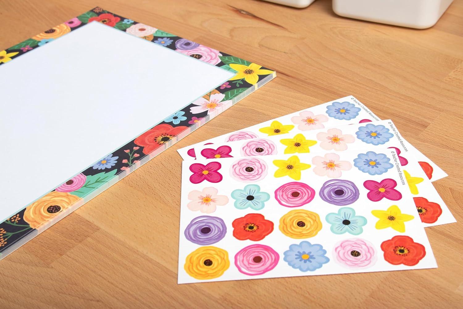 Teacher Created Resources Wildflowers Stickers (TCR7092)