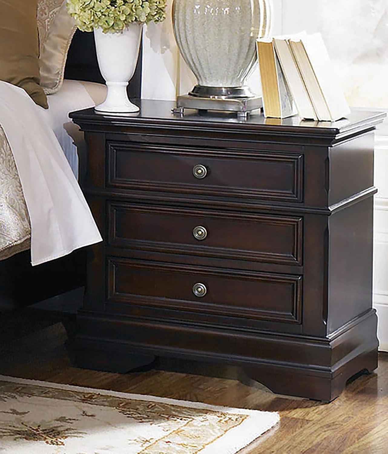 Coaster Home Furnishings Traditional Nightstand, Cappuccino