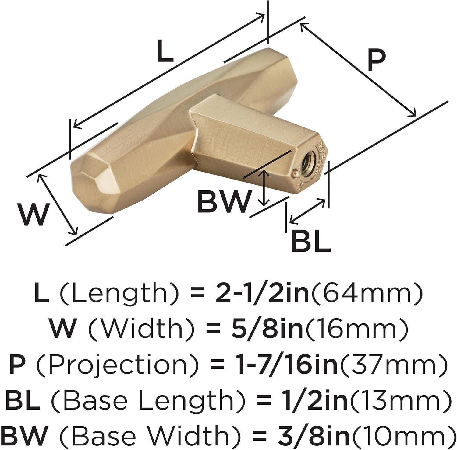 St. Vincent 1 7/16" Length Bar Knob