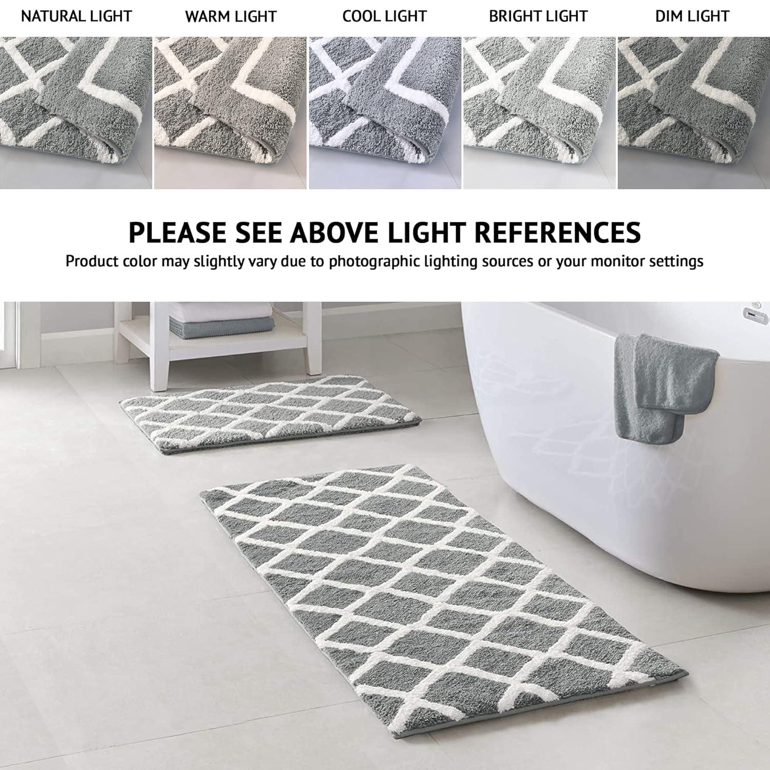 Madison Park Bittman Reversible High Pile Tufted Bath Rug