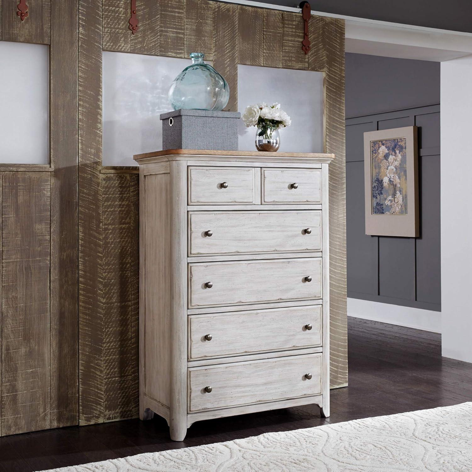 Sand & Stable™ Harlowe 38'' W 5 - Drawer Dresser