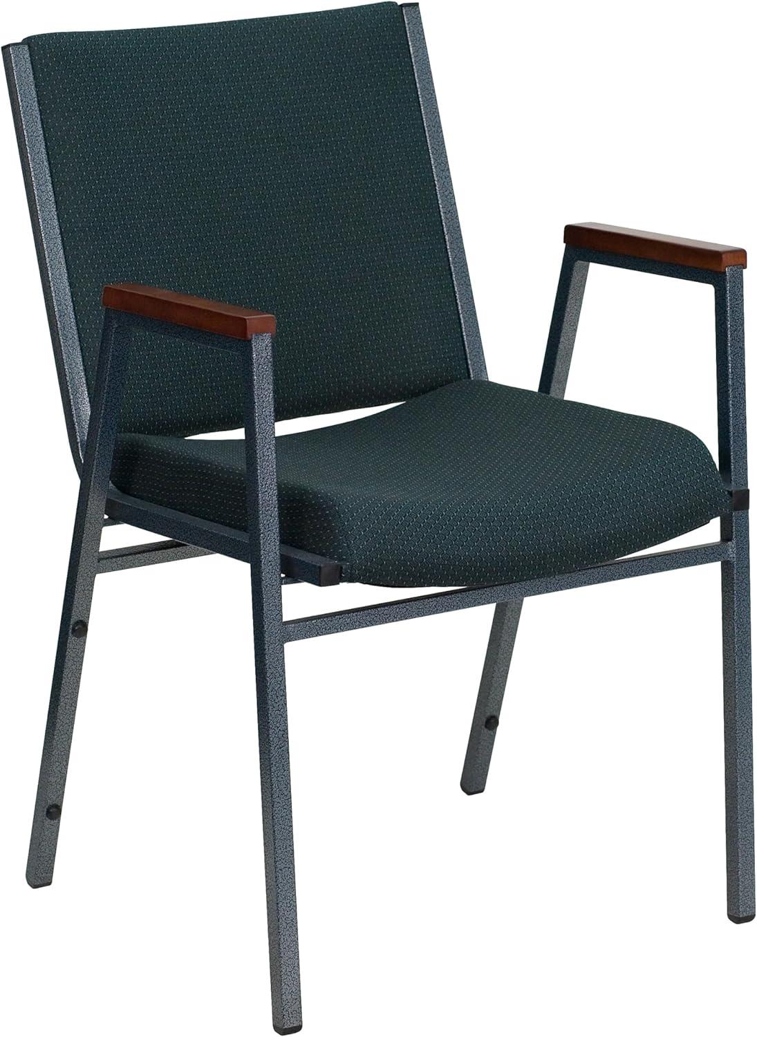 Offex Aliya Heavy Duty Stack Chair with Arms