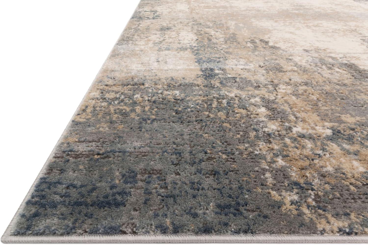 Loloi II Teagan Abstract Ivory / Mist Area Rug