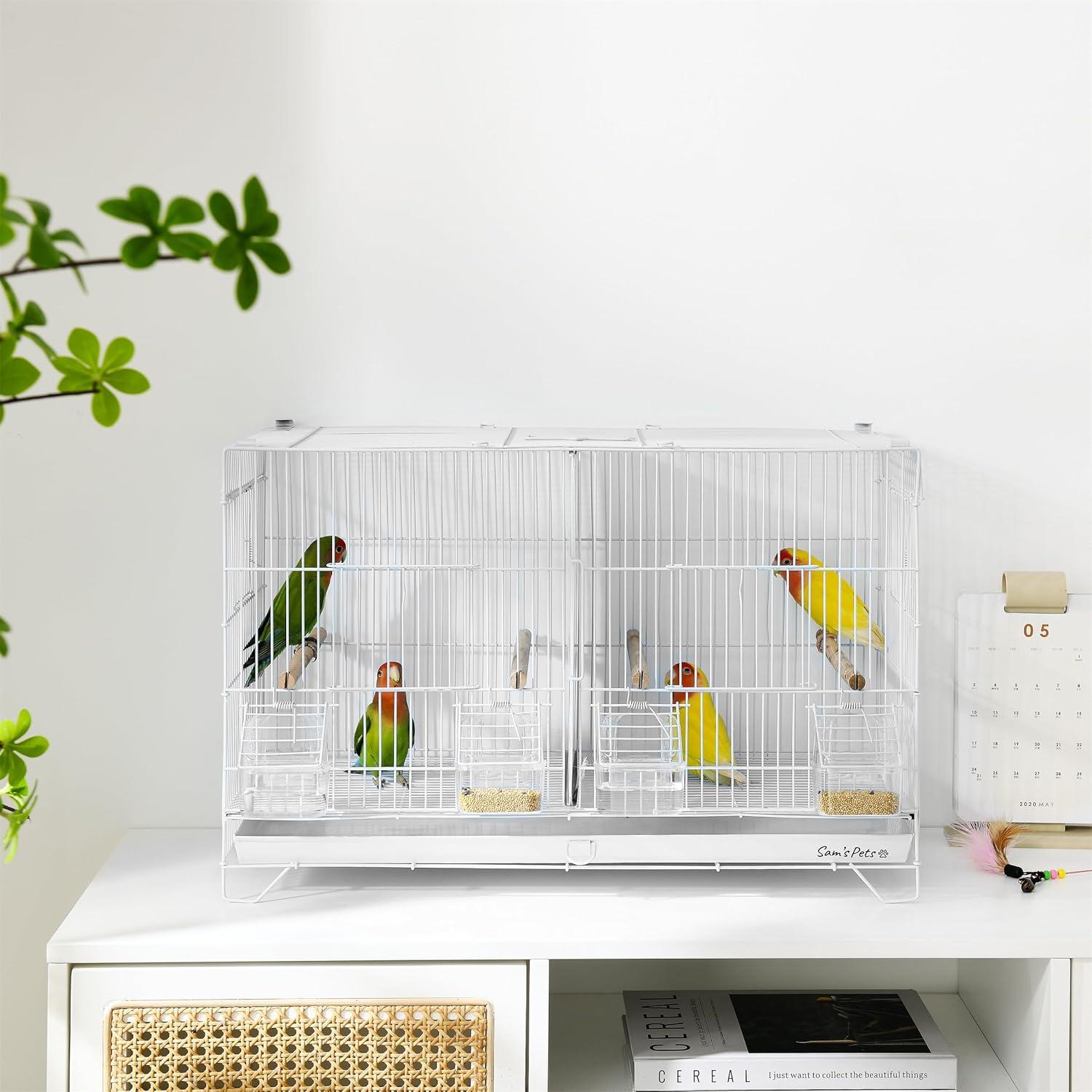 Willow 24'' Bird Cage In White