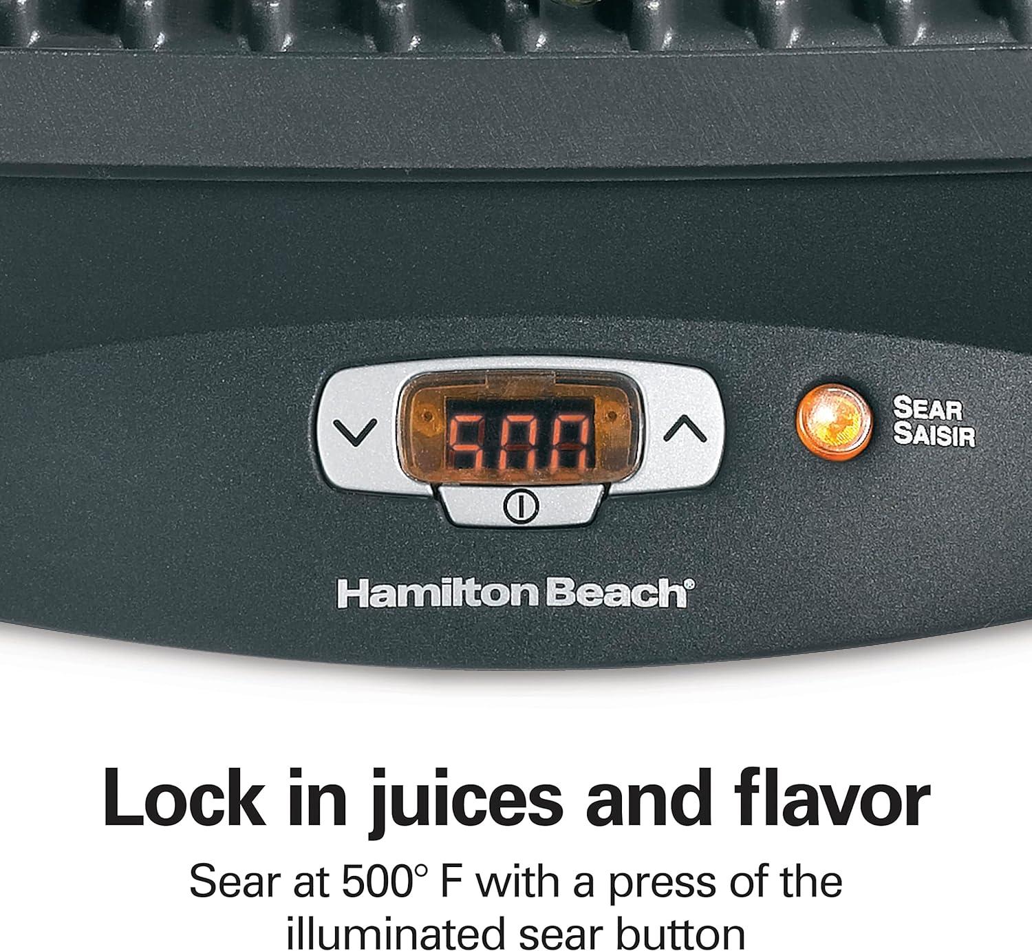 Hamilton Beach Hamilton Beach® Steak Lover's Indoor Grill