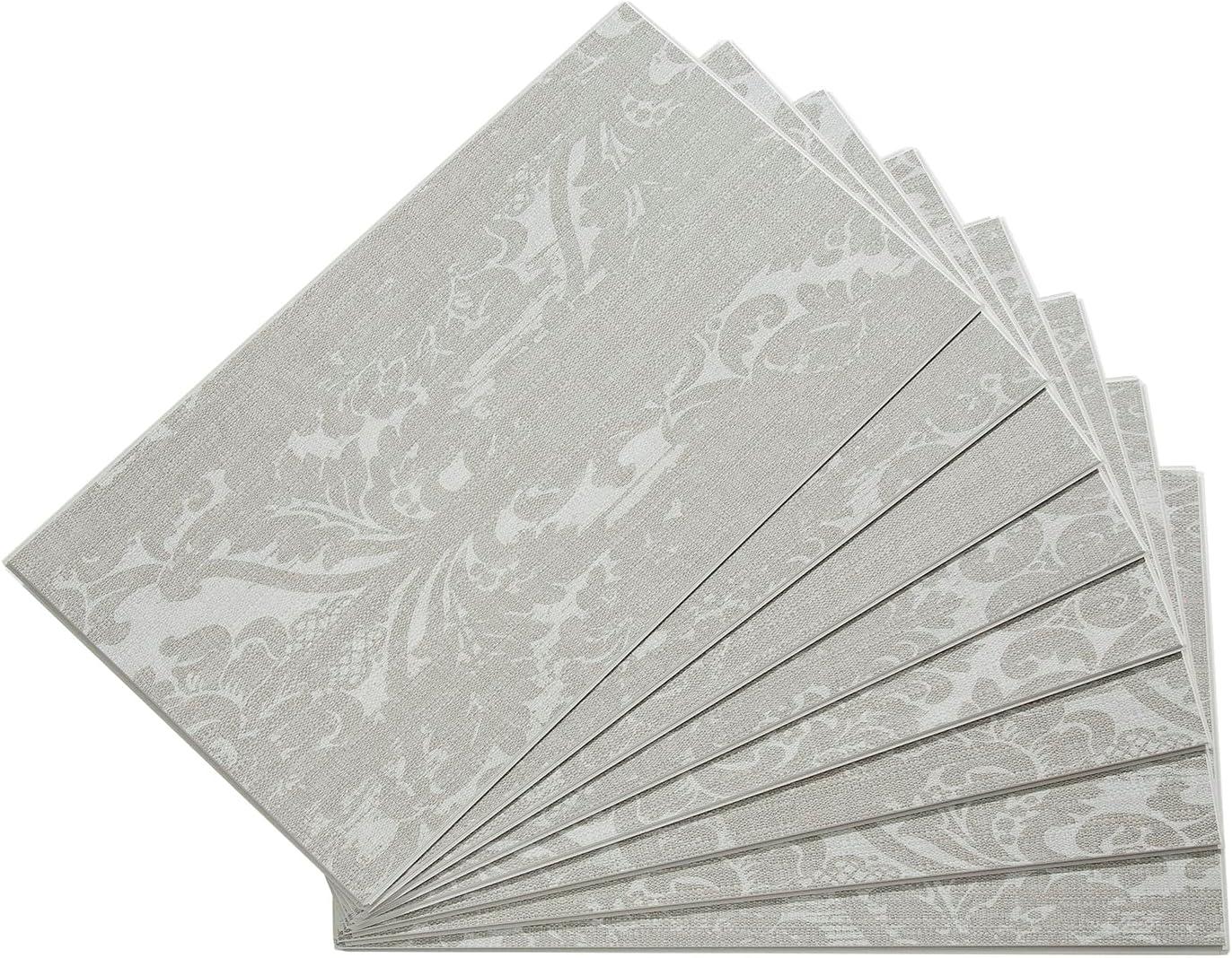 Palisade 25.6 in. x 14.8 in. Interlocking Vinyl Waterproof Wall Tiles
