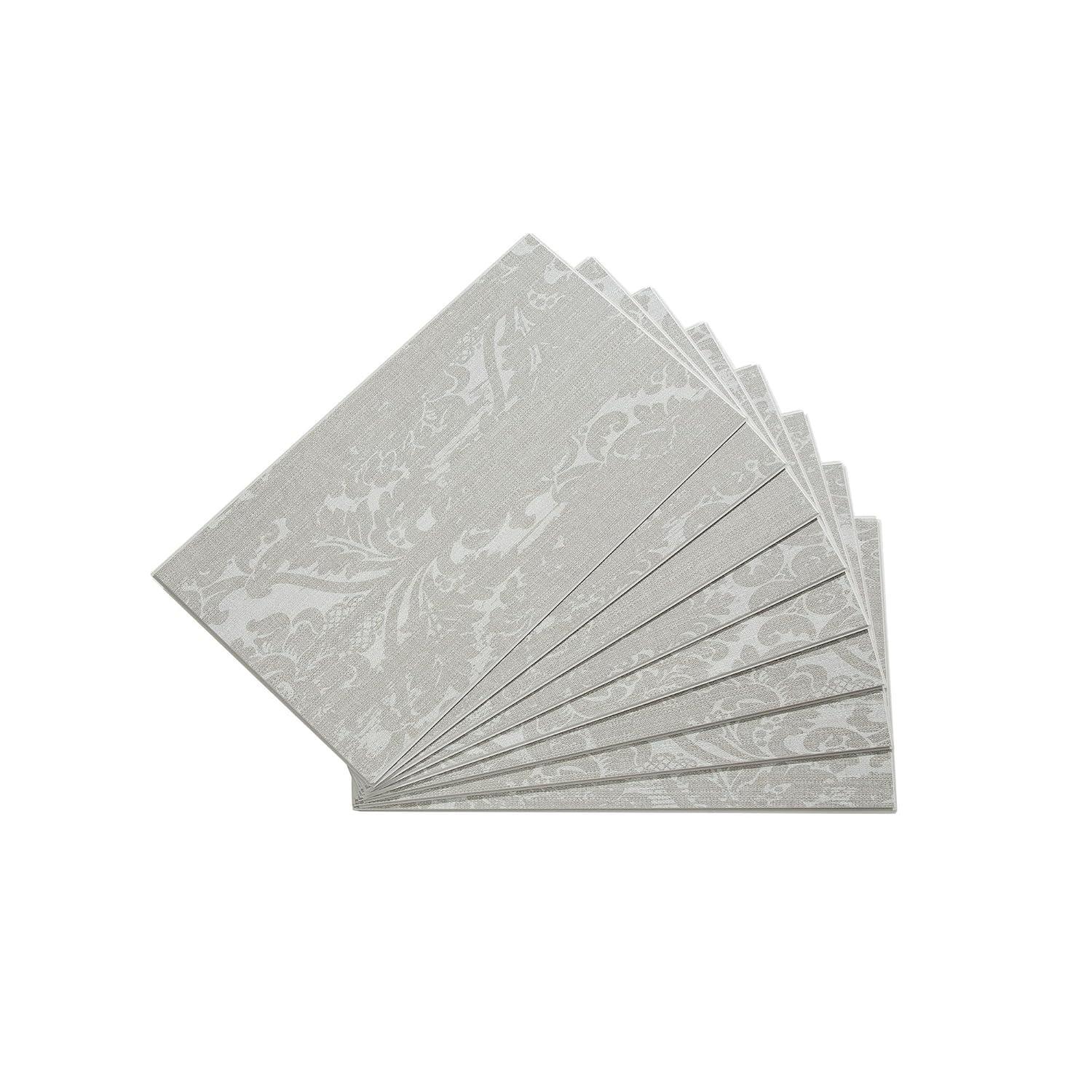 Palisade 25.6 in. x 14.8 in. Interlocking Vinyl Waterproof Wall Tiles