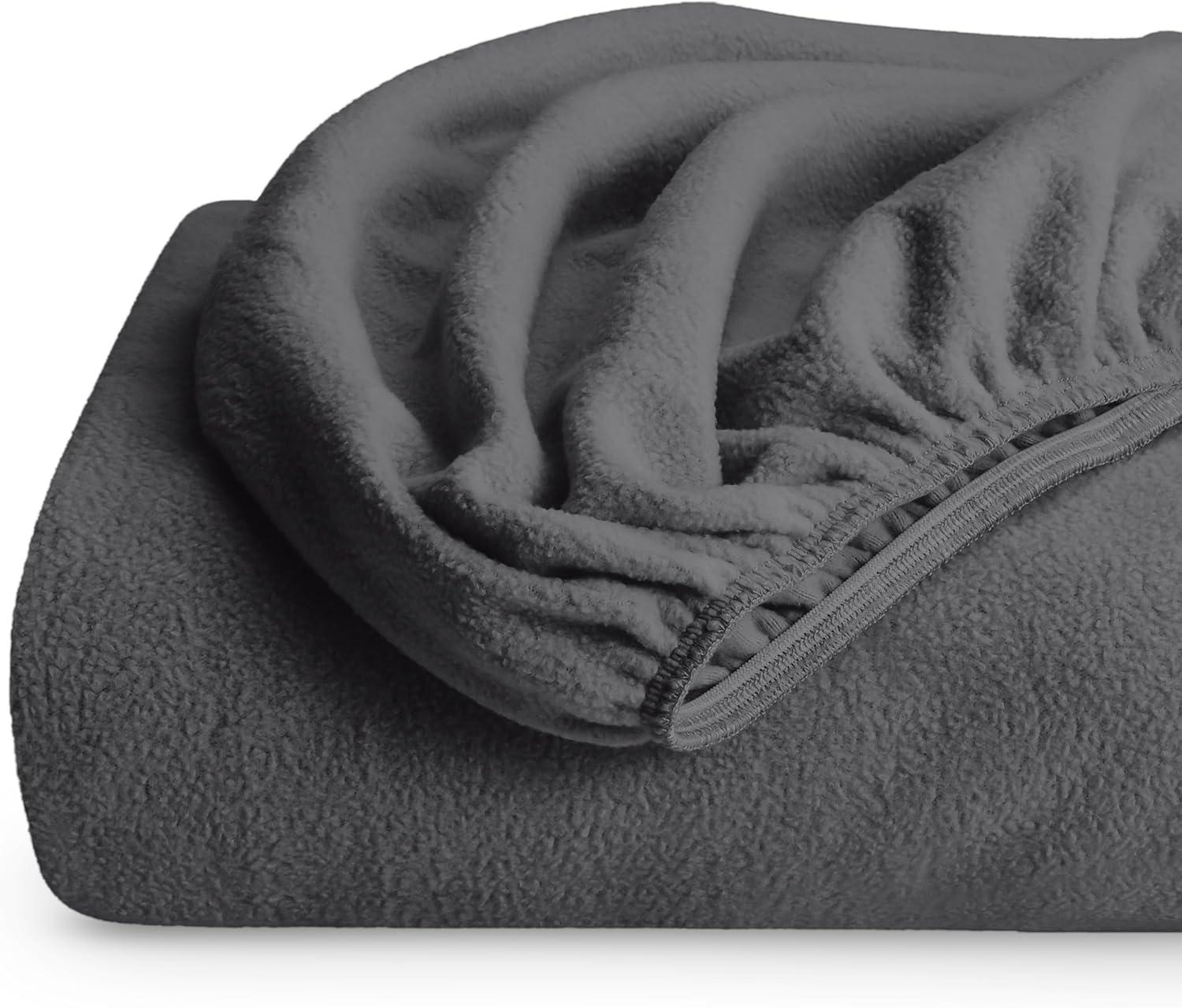 Polar Fleece Fitted Sheet by Bare Home