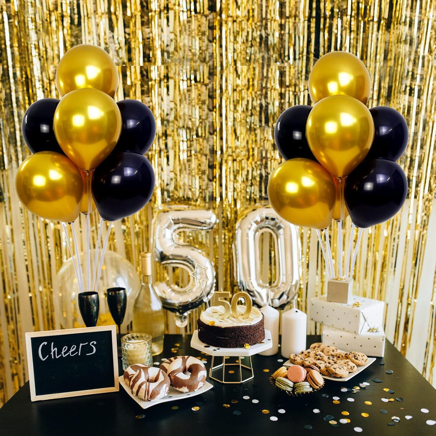 Balloon Stand Kit 7 Sets of Table Balloon Stand Holder Balloons Decorations for Party, Birthday Wedding Anniversary and other festive decorations