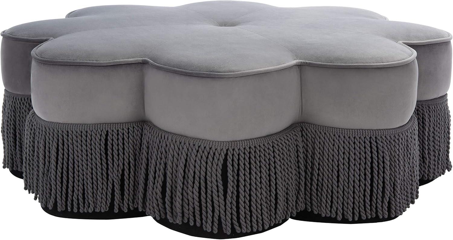 Tanith Flower Ottoman  - Safavieh