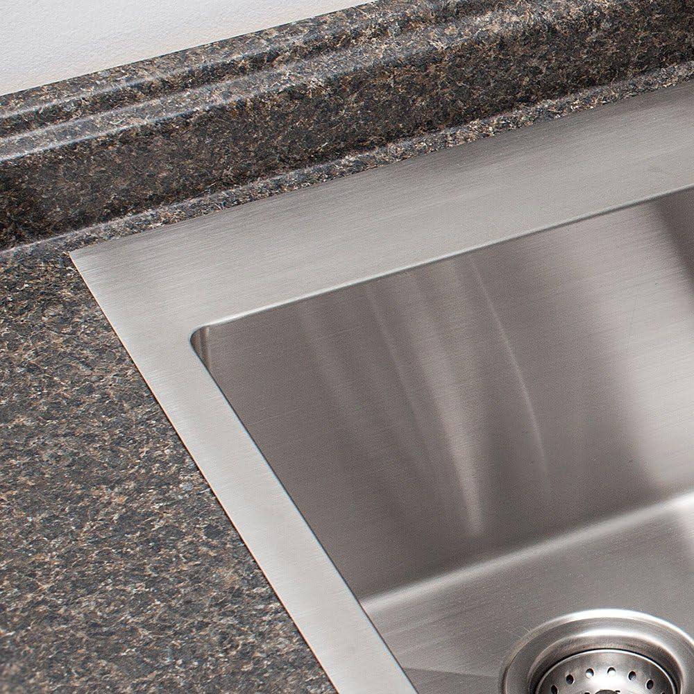 Vector 34" L x 23" W Double Basin Dual Mount Kitchen Sink