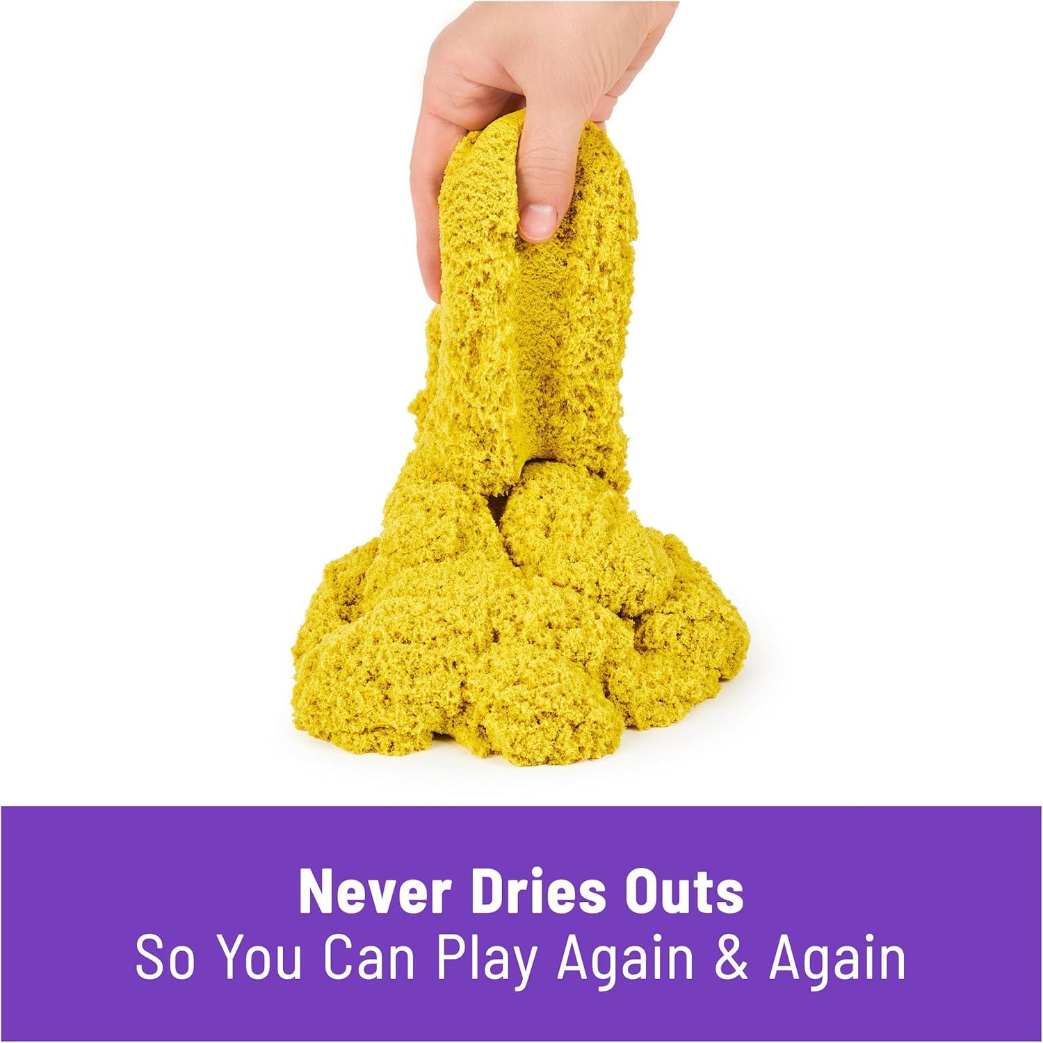 Kinetic Sand Castle Container Sand Art 10pk