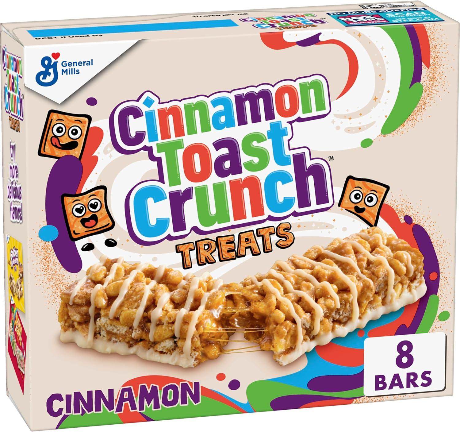 Cinnamon Toast Crunch Breakfast Cereal Bars - 8ct