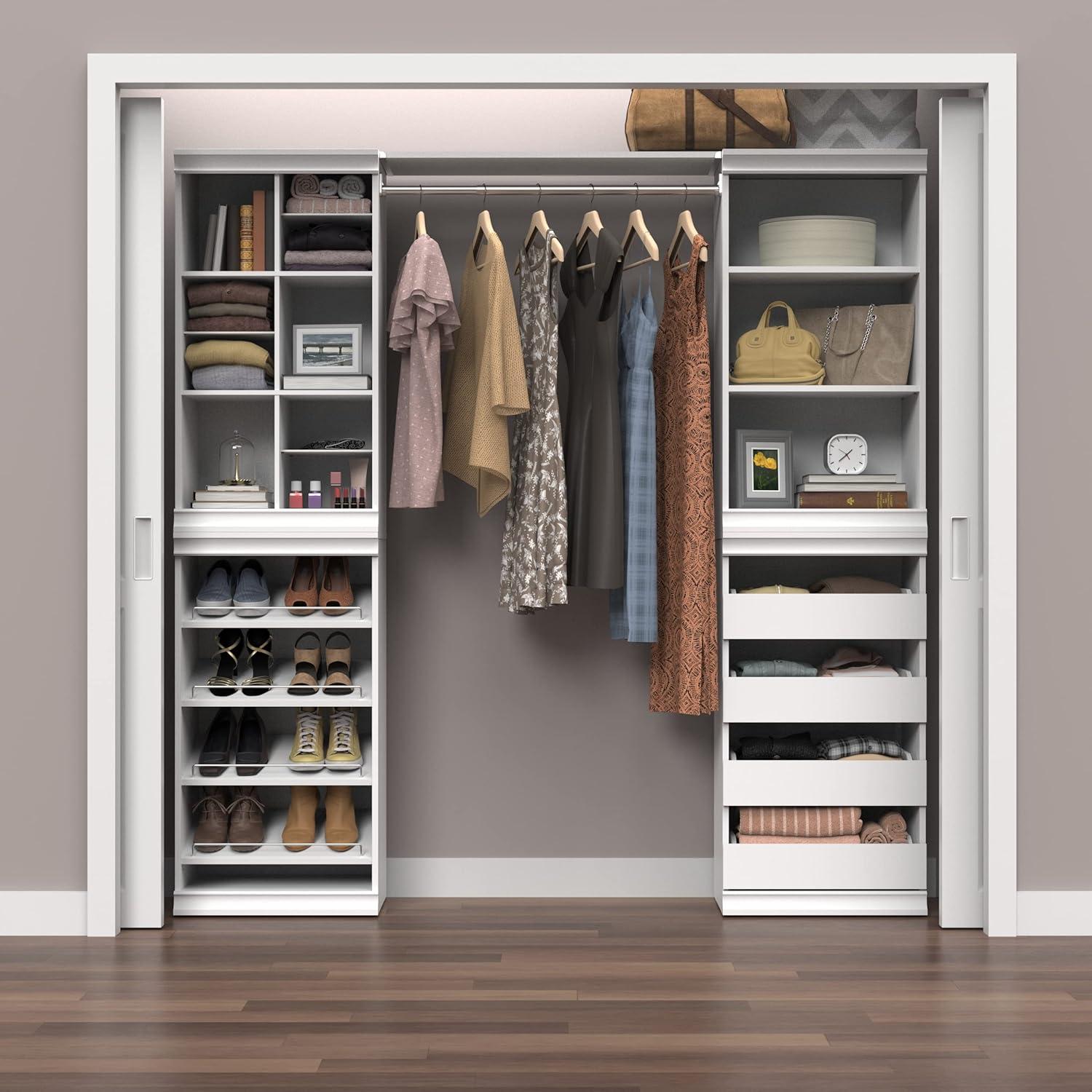 ClosetMaid Modular Closet Stackable Shelf Unit