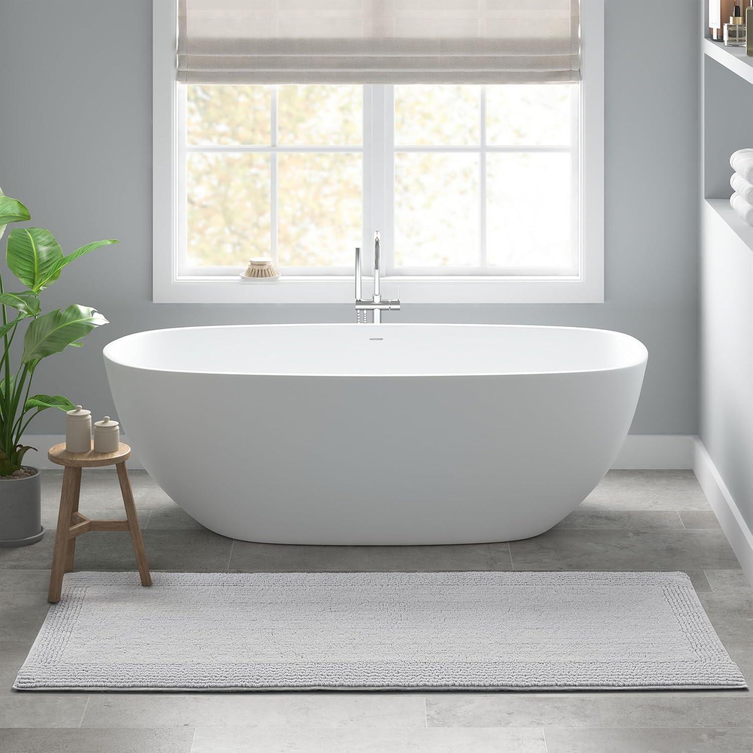 Splendor 100% Cotton Tufted 3000 GSM Reversible Bath Rug
