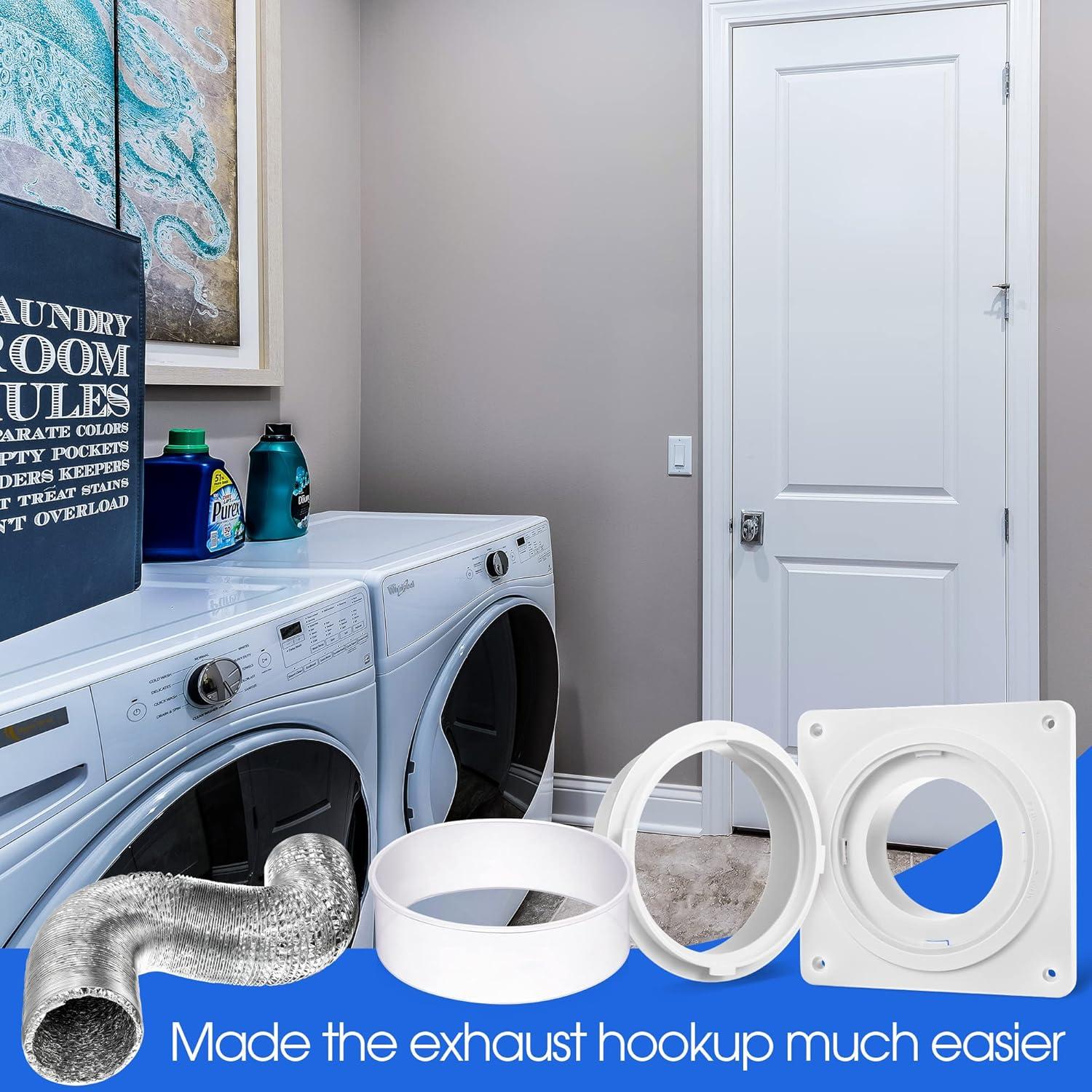 Dryer Machine Ventilation Kit Dryer Ventilation Wall Panel Connector Kit