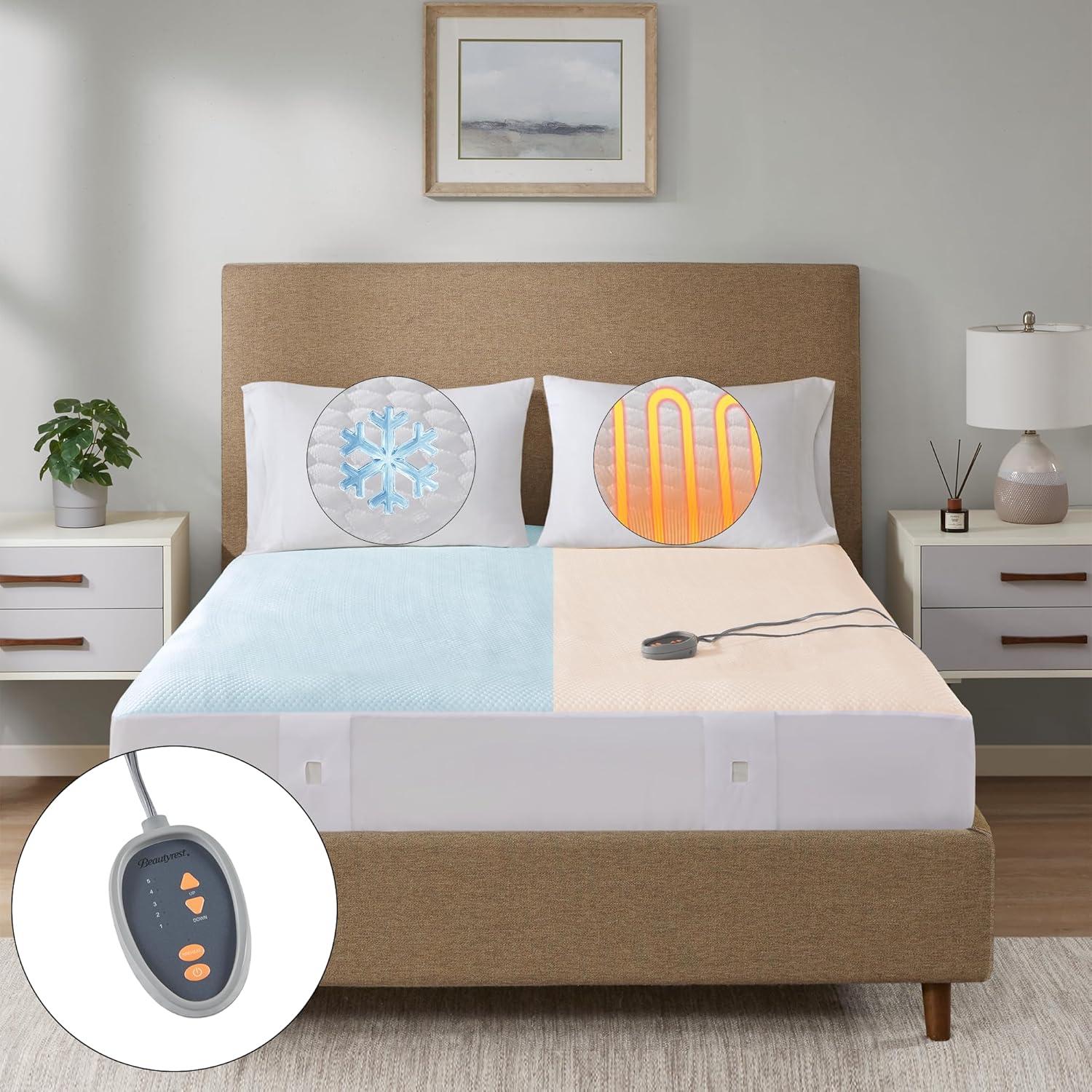 Beautyrest Cool Touch Heated Mattress Pad