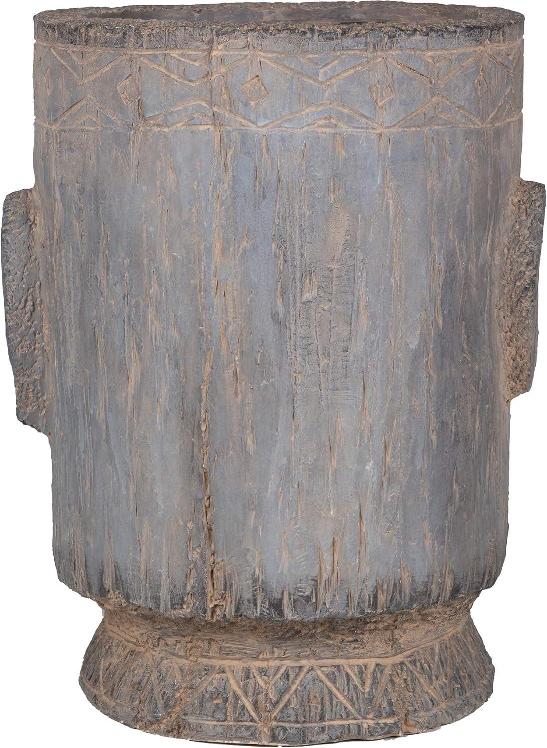 A and B Home A&B Home Rustic Stone Statue Planter