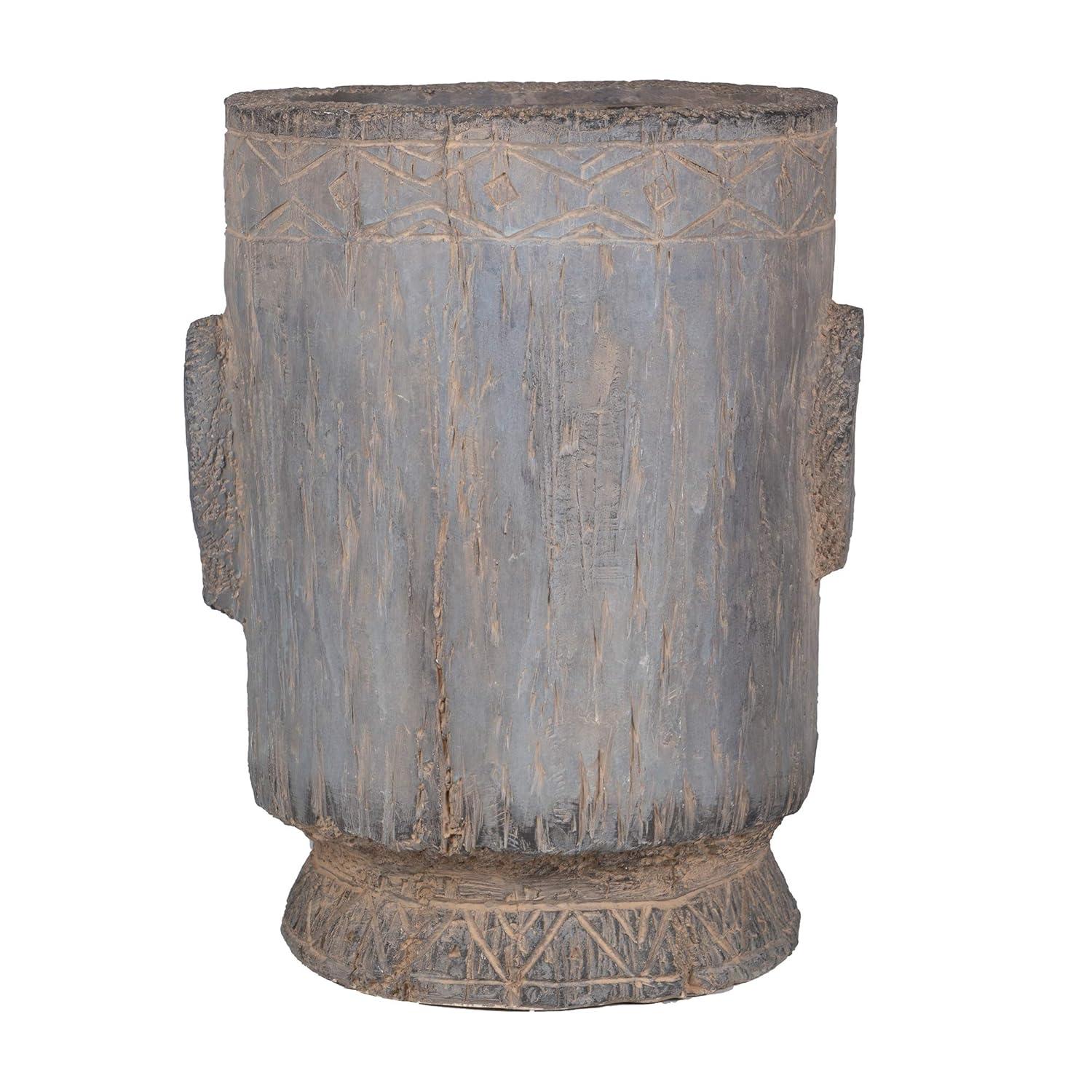 A and B Home A&B Home Rustic Stone Statue Planter