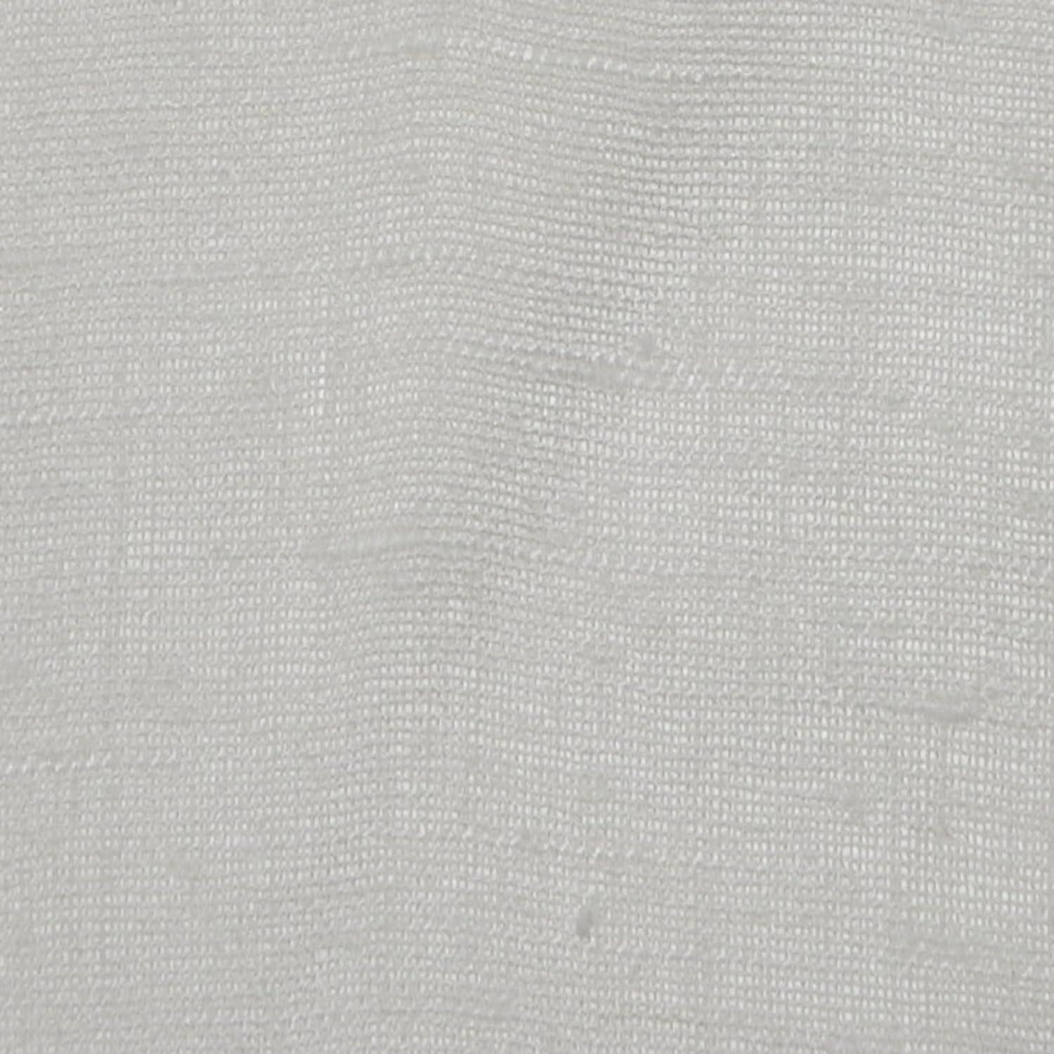 63"x52" Slub Textured Linen Blend Grommet Top Curtain Ivory - Archaeo: Light Filtering, Modern Indoor Panel