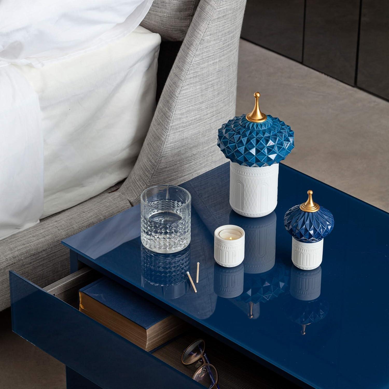 LLADRÓ South Tower Candle 1001 Lights. Unbreakable Spirit Scent. Porcelain Candle.