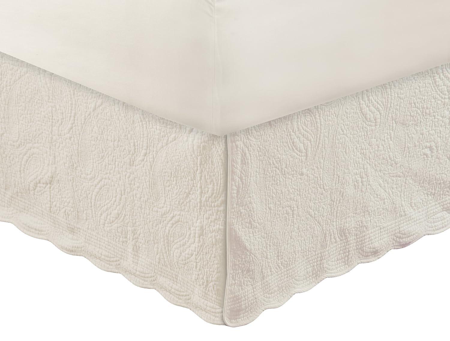 DUMODY Tailored Bed Skirt