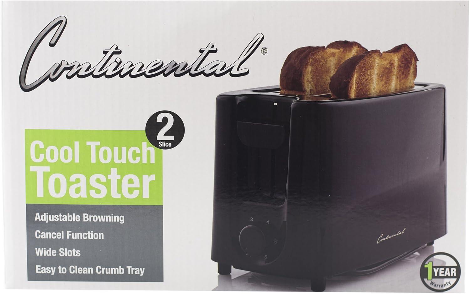 Prep & Savour Prep & Savour 2 Slice Cool Touch Toaster