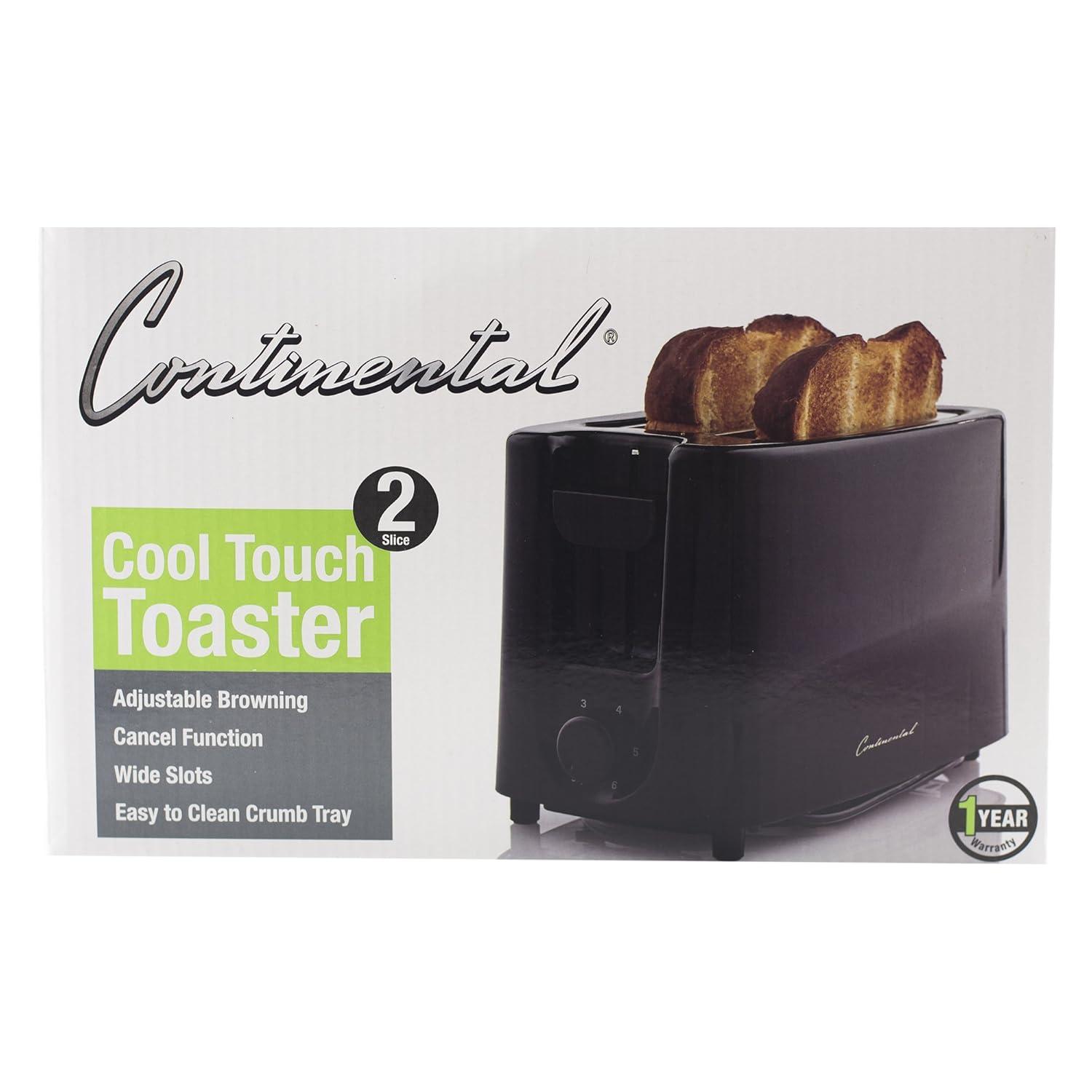 Prep & Savour Prep & Savour 2 Slice Cool Touch Toaster