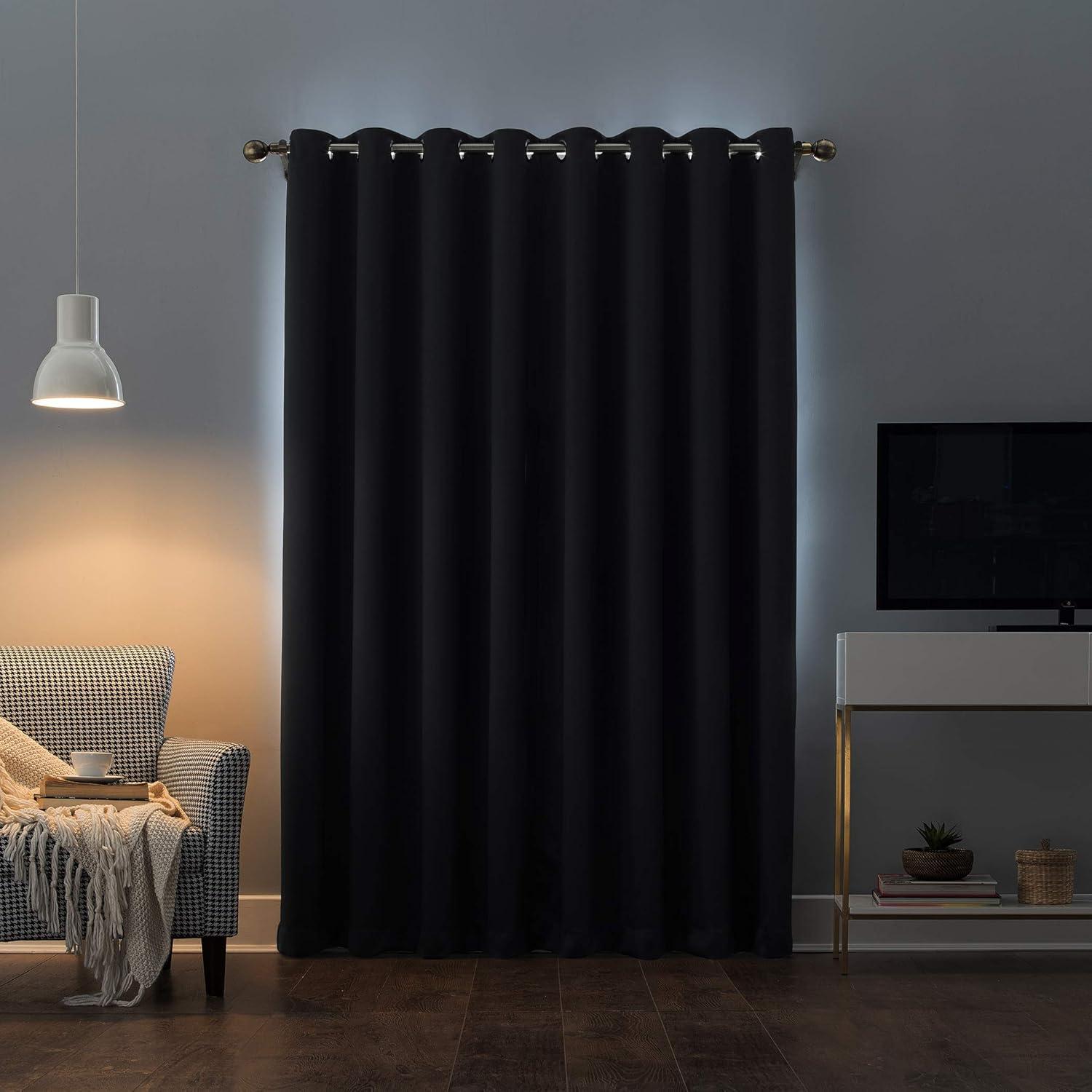 Sun Zero Oslo Theater Grade Extreme 100% Blackout Grommet Curtain Panel