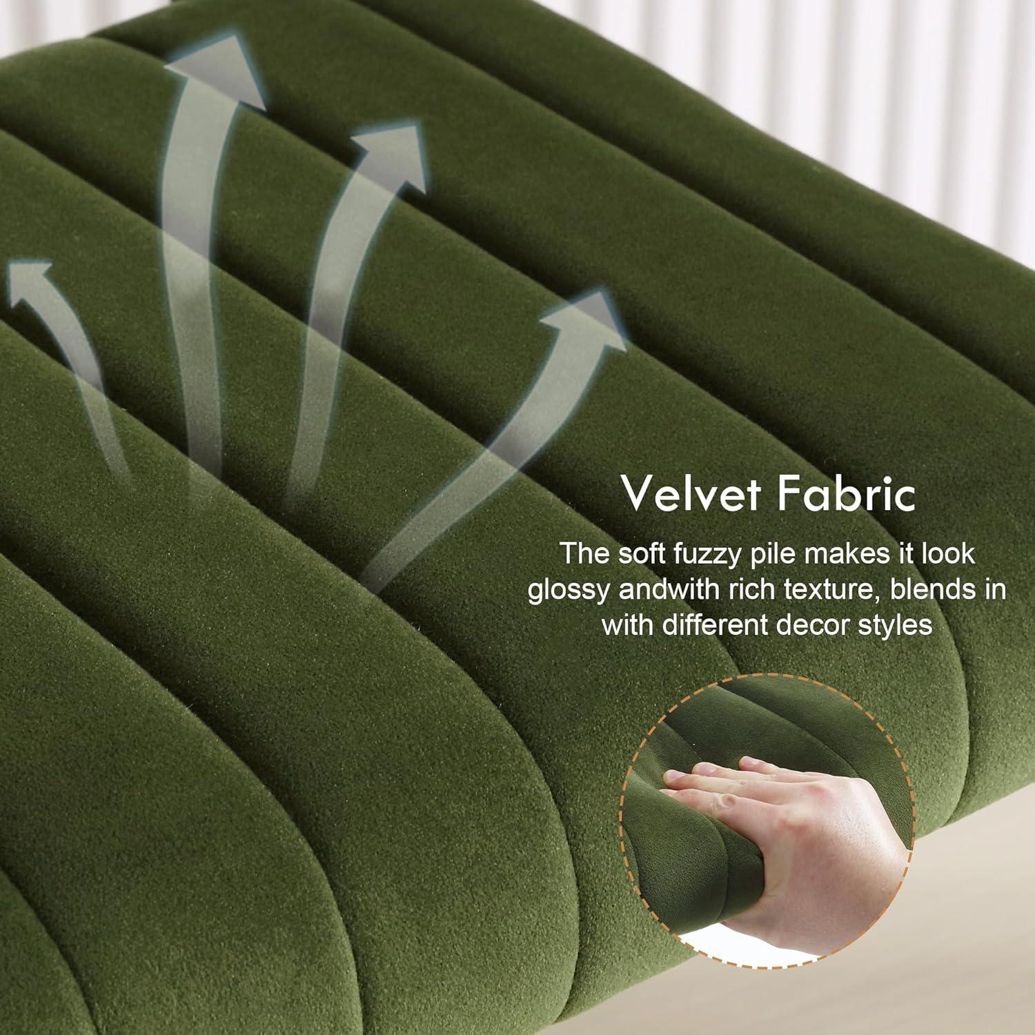 Estes Upholstered Stool with Metal Frame (Set of 2)