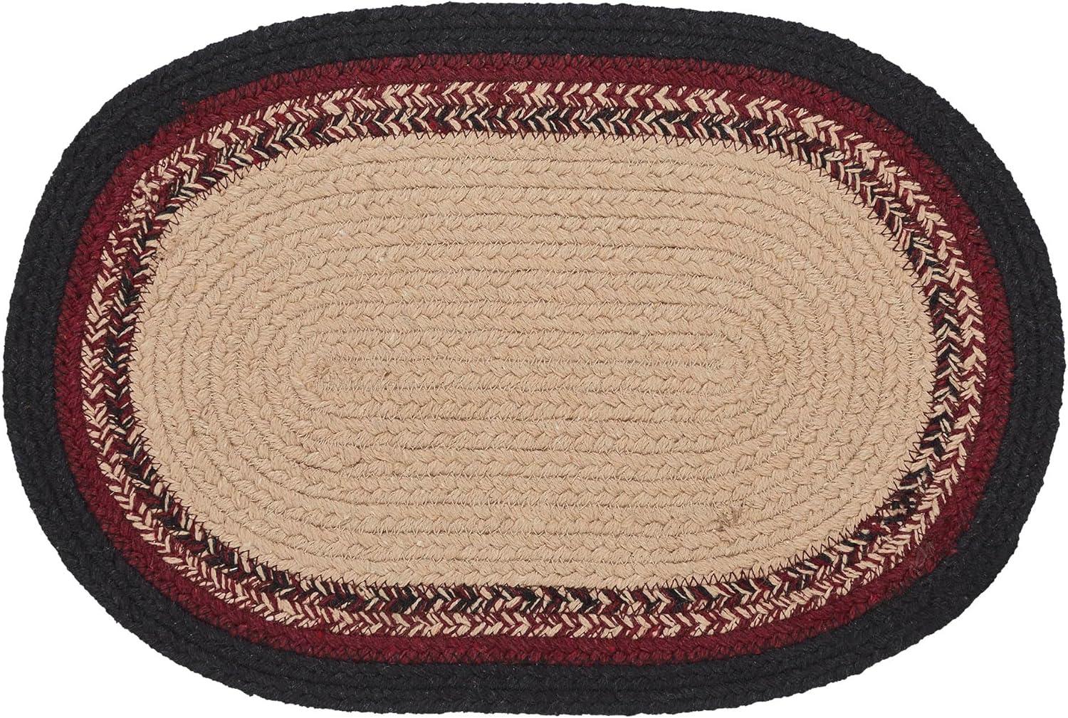 VHC Brands Connell Geometric Oval Placemat