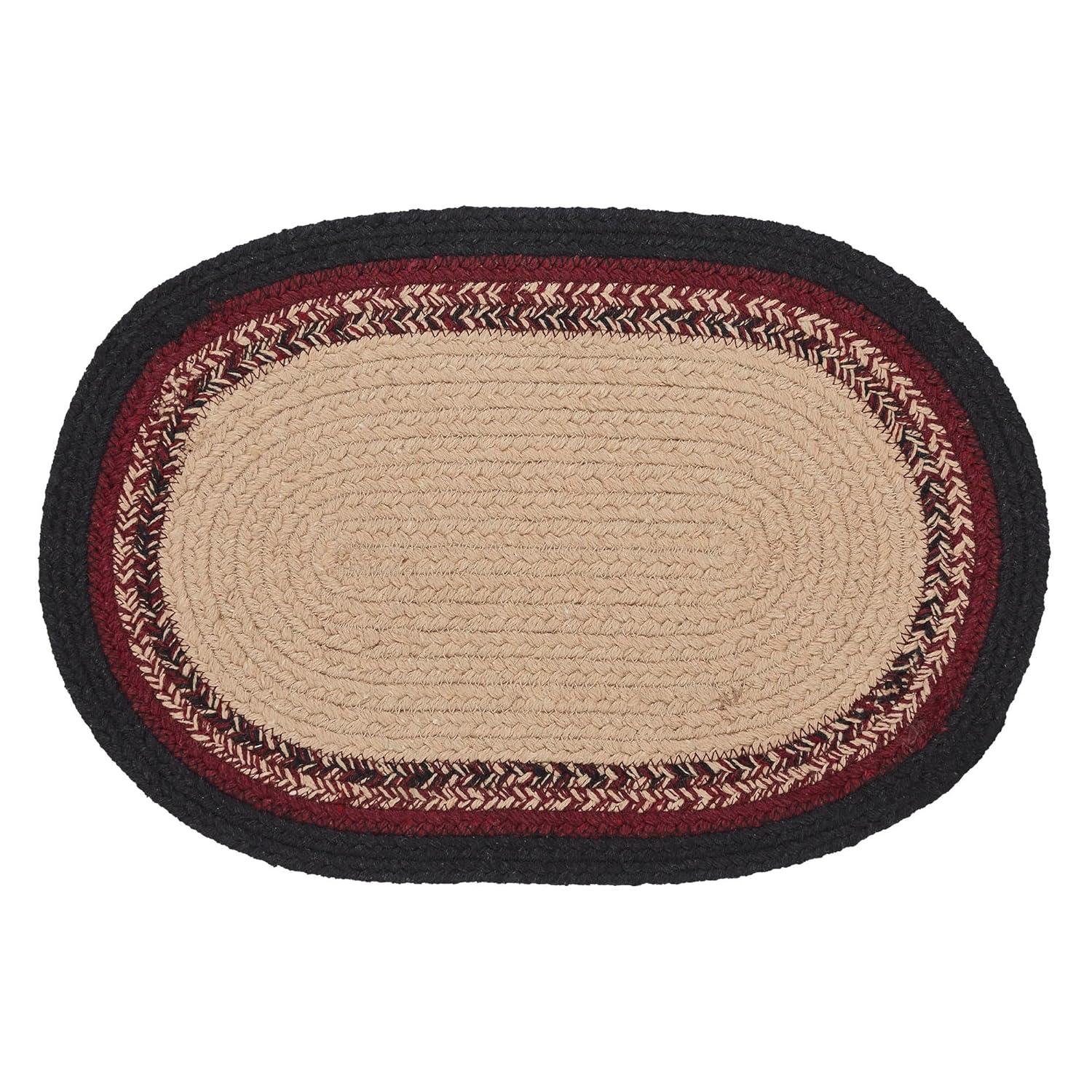 VHC Brands Connell Geometric Oval Placemat