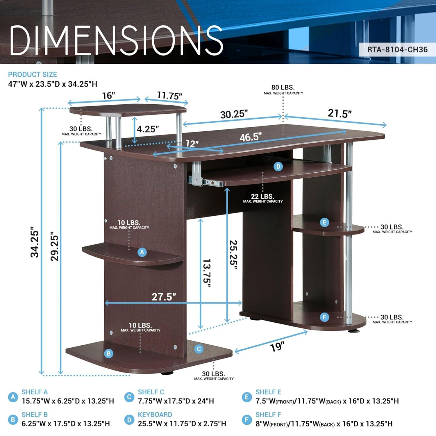 Winston Porter Anara Computer Desk