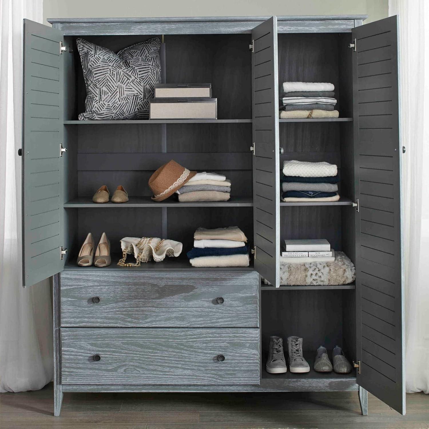 Greenport Solid Wood Armoire