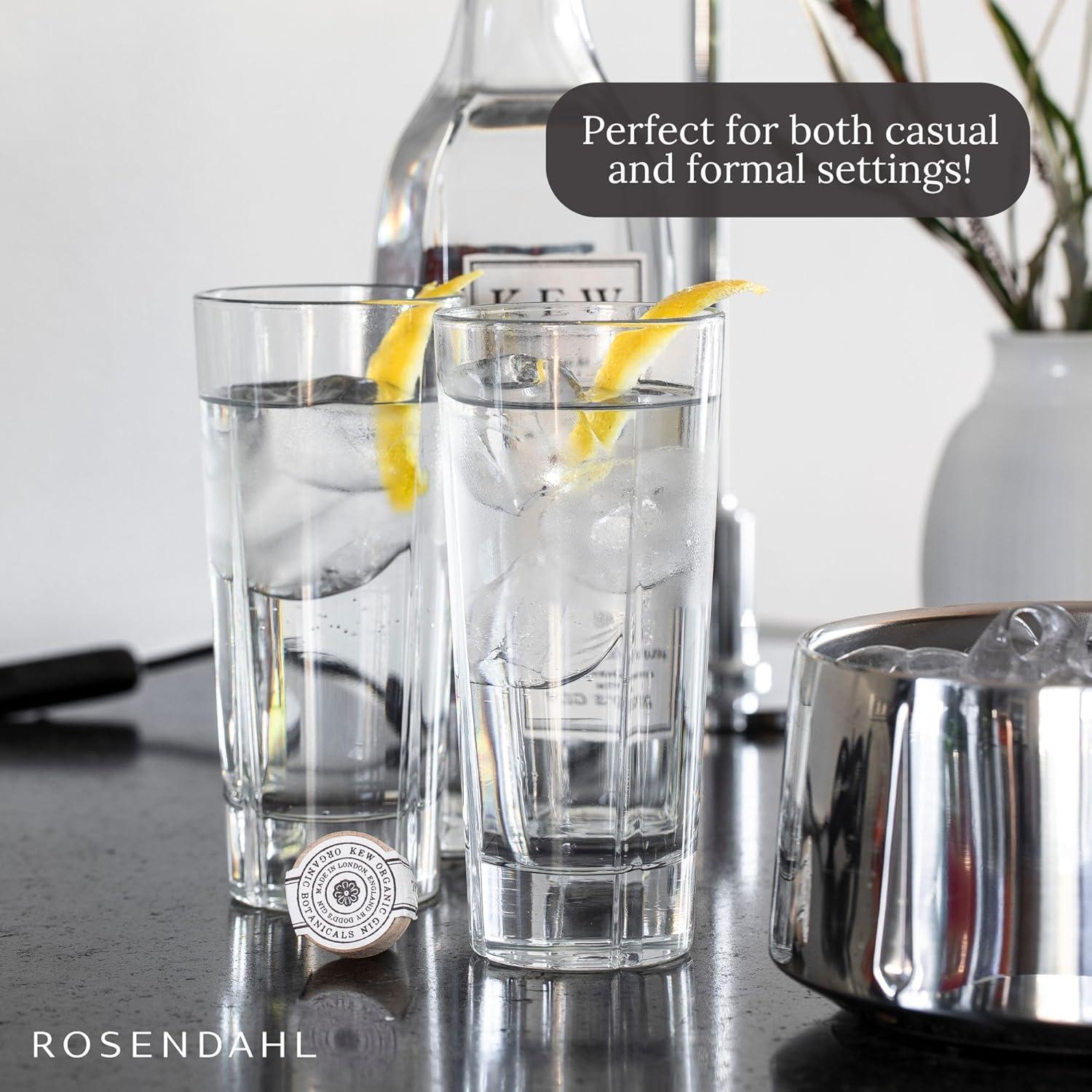 Rosendahl Grand Cru Long Drink Glass, Clear, 10.1 Oz, 4 Pcs (Set of 4)