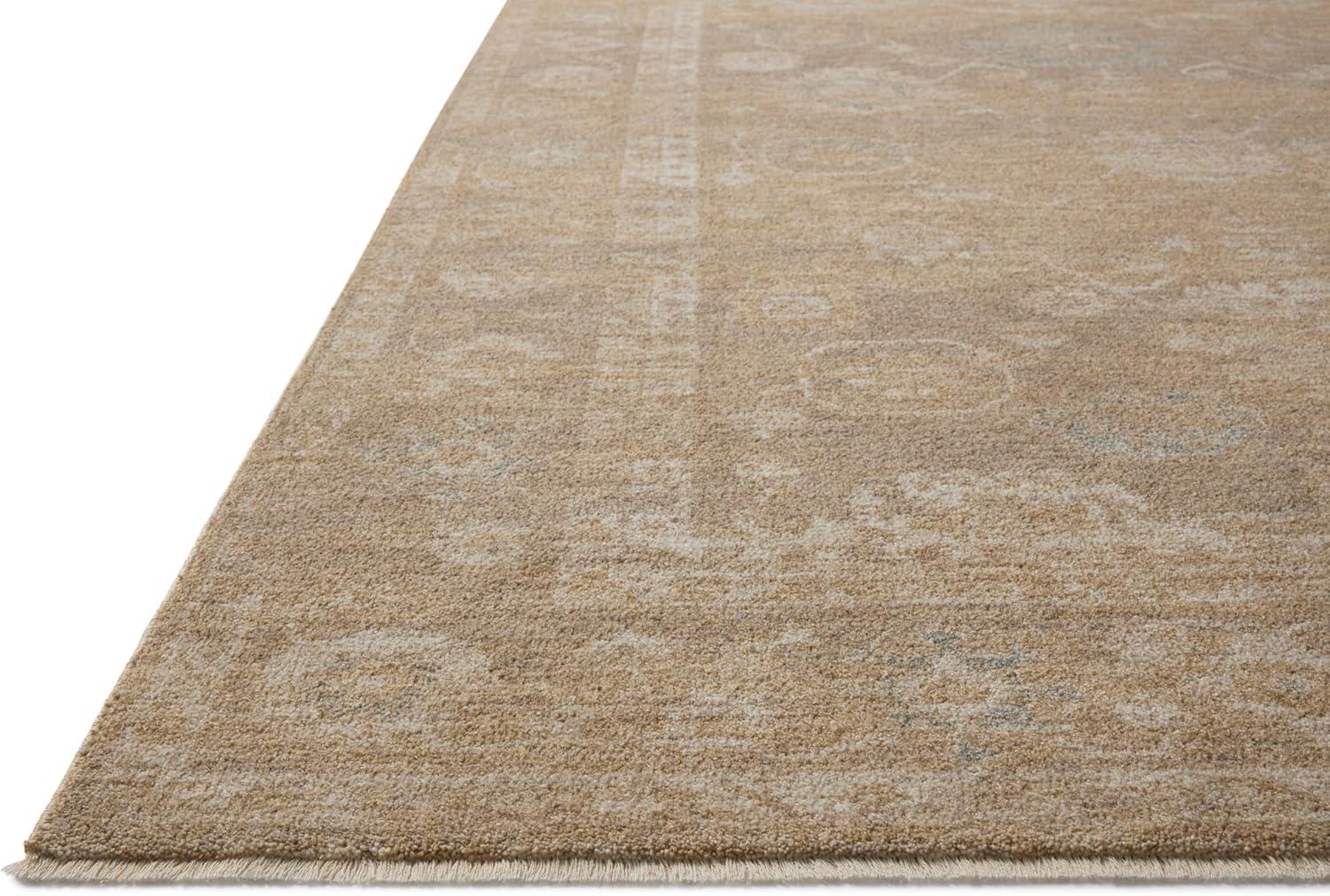 Chris Loves Julia x Loloi Louisa Taupe / Gold Area Rug