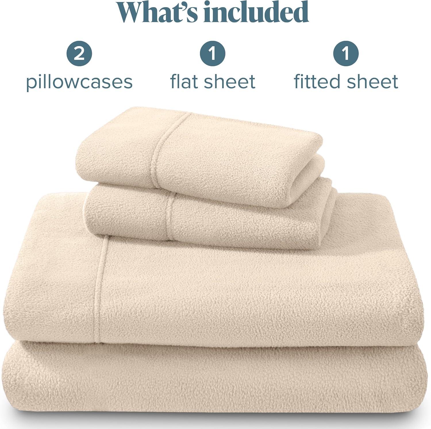 Polar Fleece Sheet Set by Bare Home