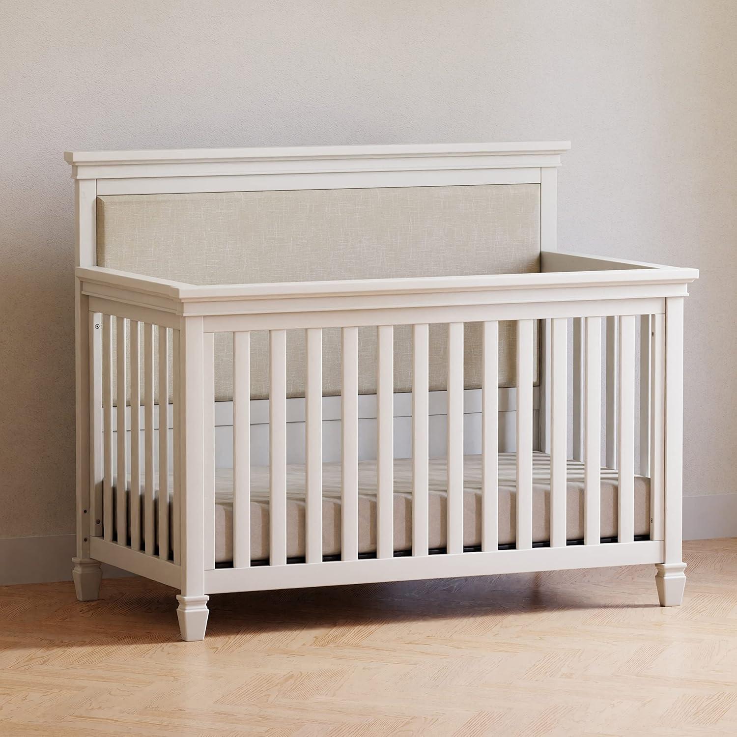 Darlington 4-in-1 Convertible Upholstered Crib