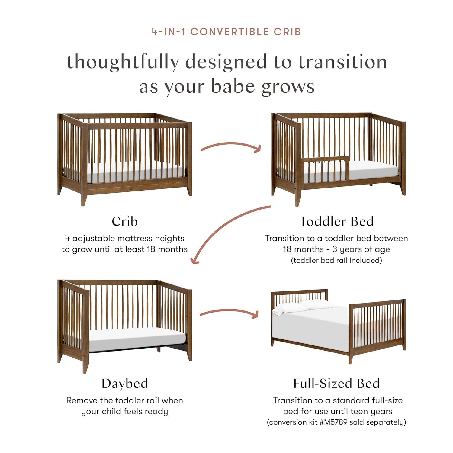 Sprout 4-in-1 Convertible Crib