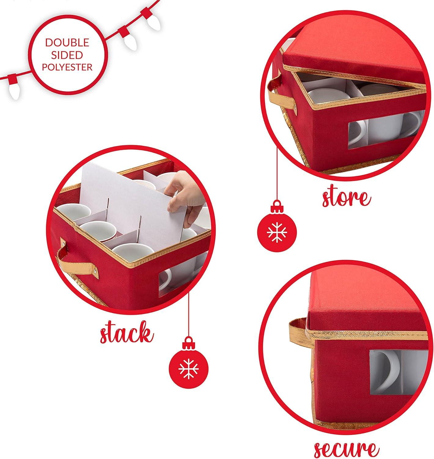 Cup Organizer Box & Paper Divider - Simplify