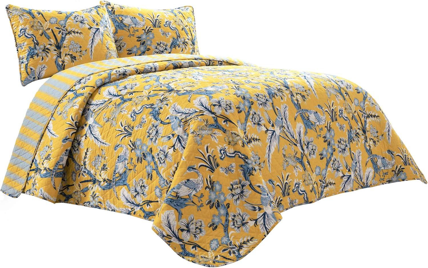 Lush Decor Dolores Reversible Quilt Set & Reviews | Wayfair