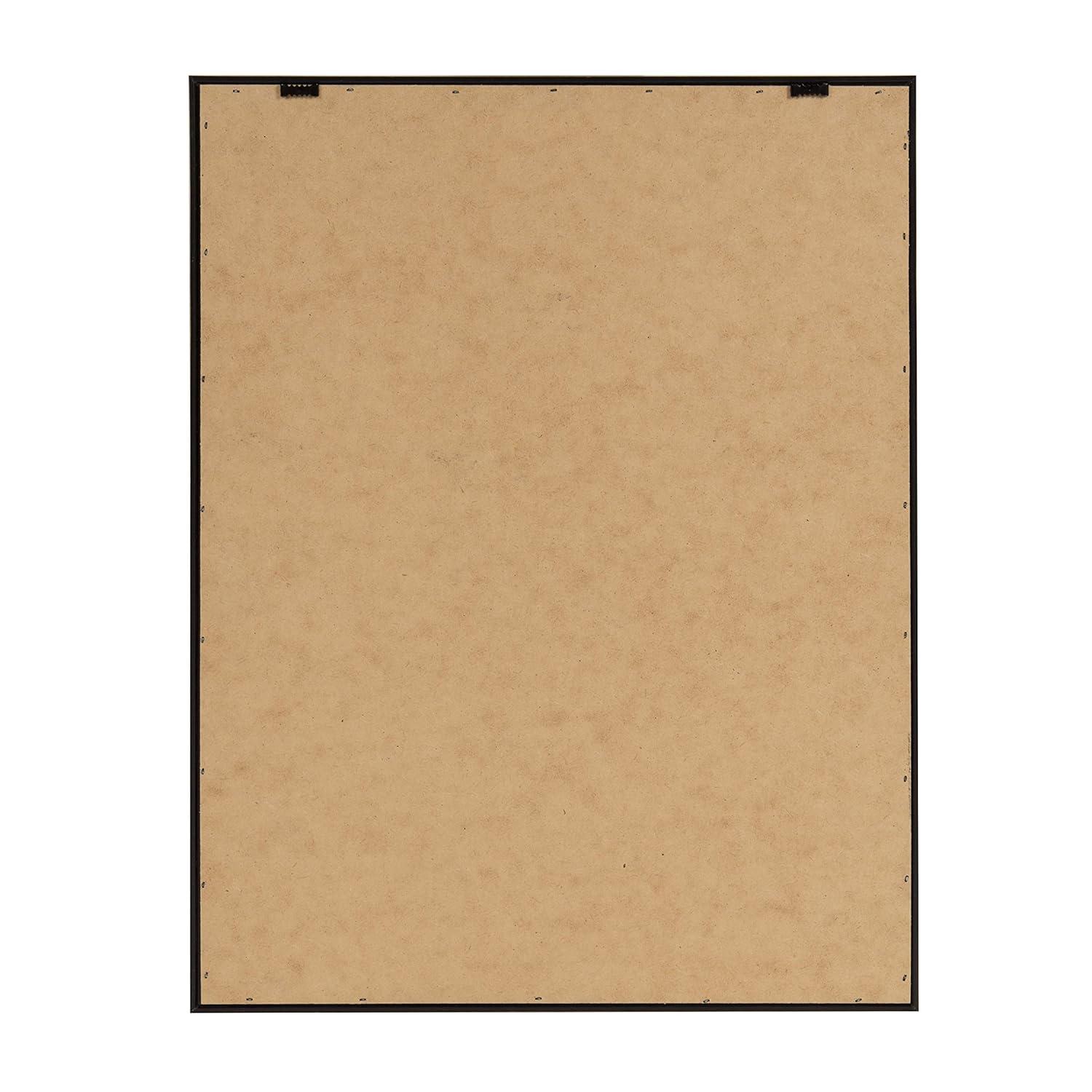 18" x 24" Sylvie Color Football Portrait Framed Canvas Natural - DesignOvation: Modern Style, Plastic Frame, Screen Print Wall Art