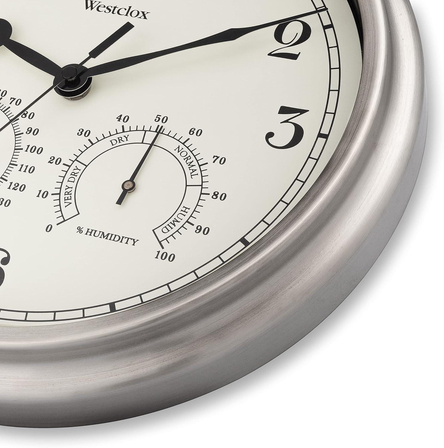 Westclox Clocks 20” Indoor/Outdoor Wall Clock