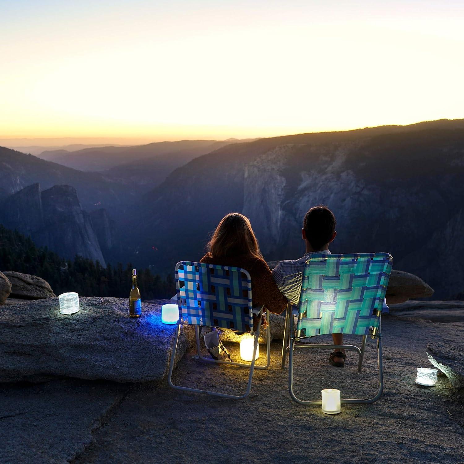 MPOWERD MPOWERD Luci Lux Solar Inflatable Rechargeable LED Lantern, 5", Waterproof, Shatterproof