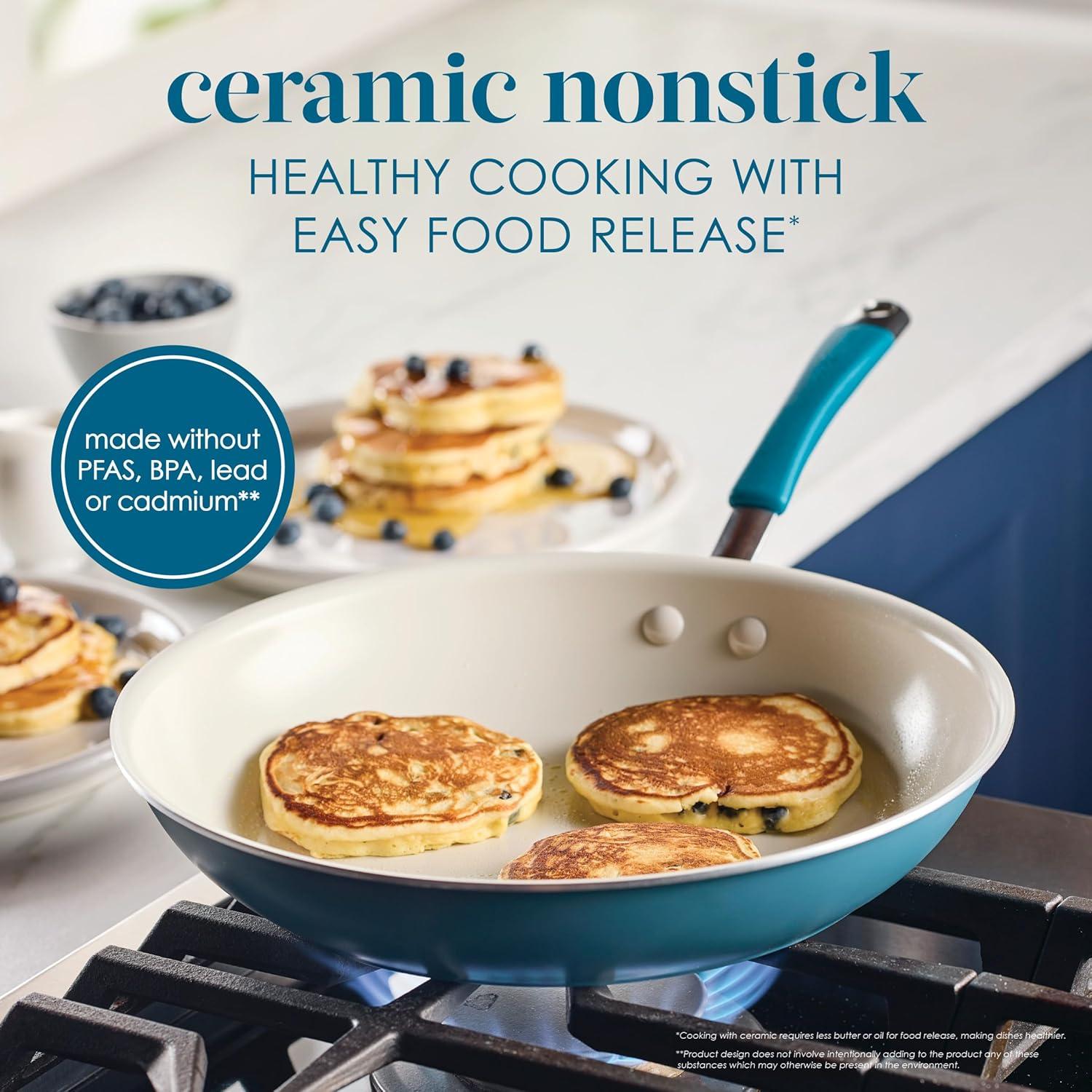 Rachael Ray Rachael Ray Cucina Ceramic Nonstick, Frying Pan / Skillet