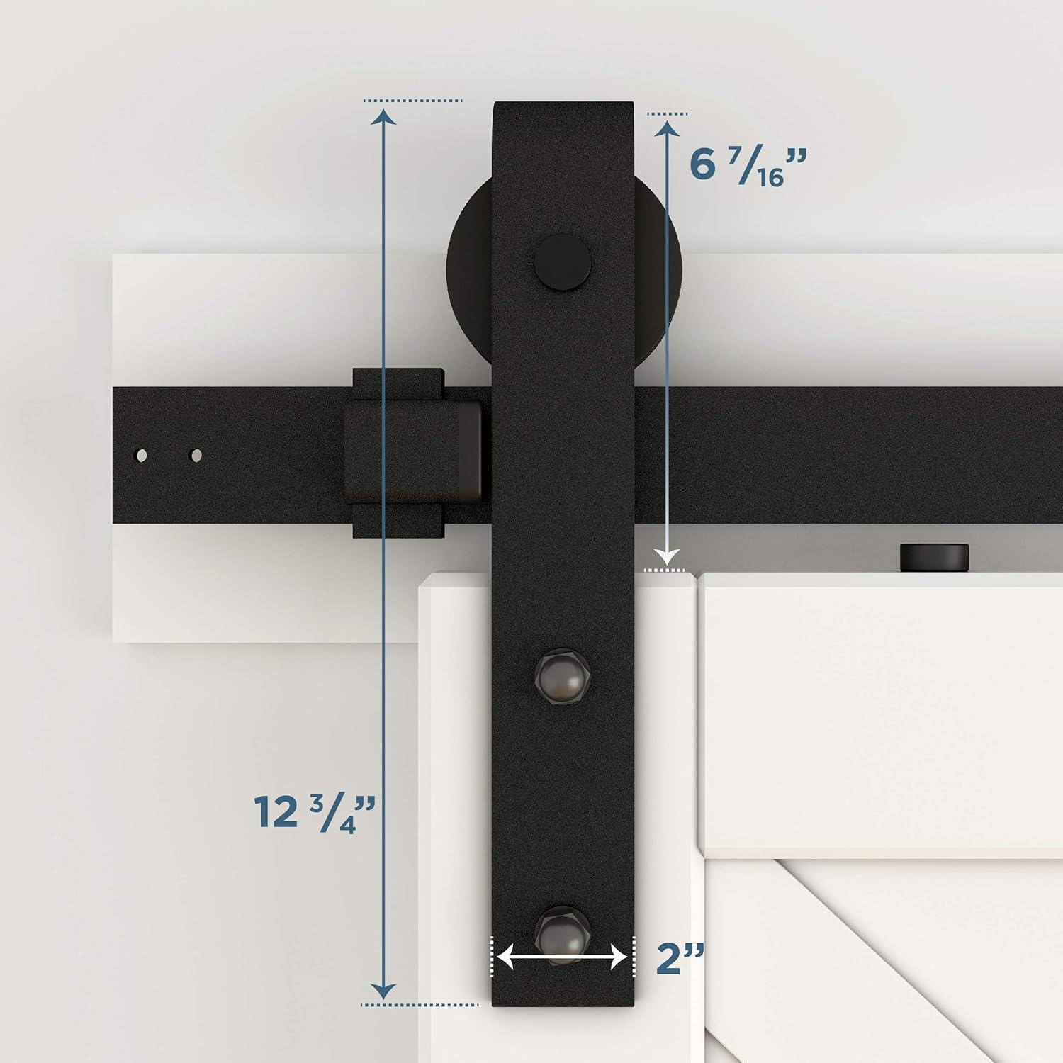 National Hardware 72" Designer Interior Barn Door Kit with Soft Close