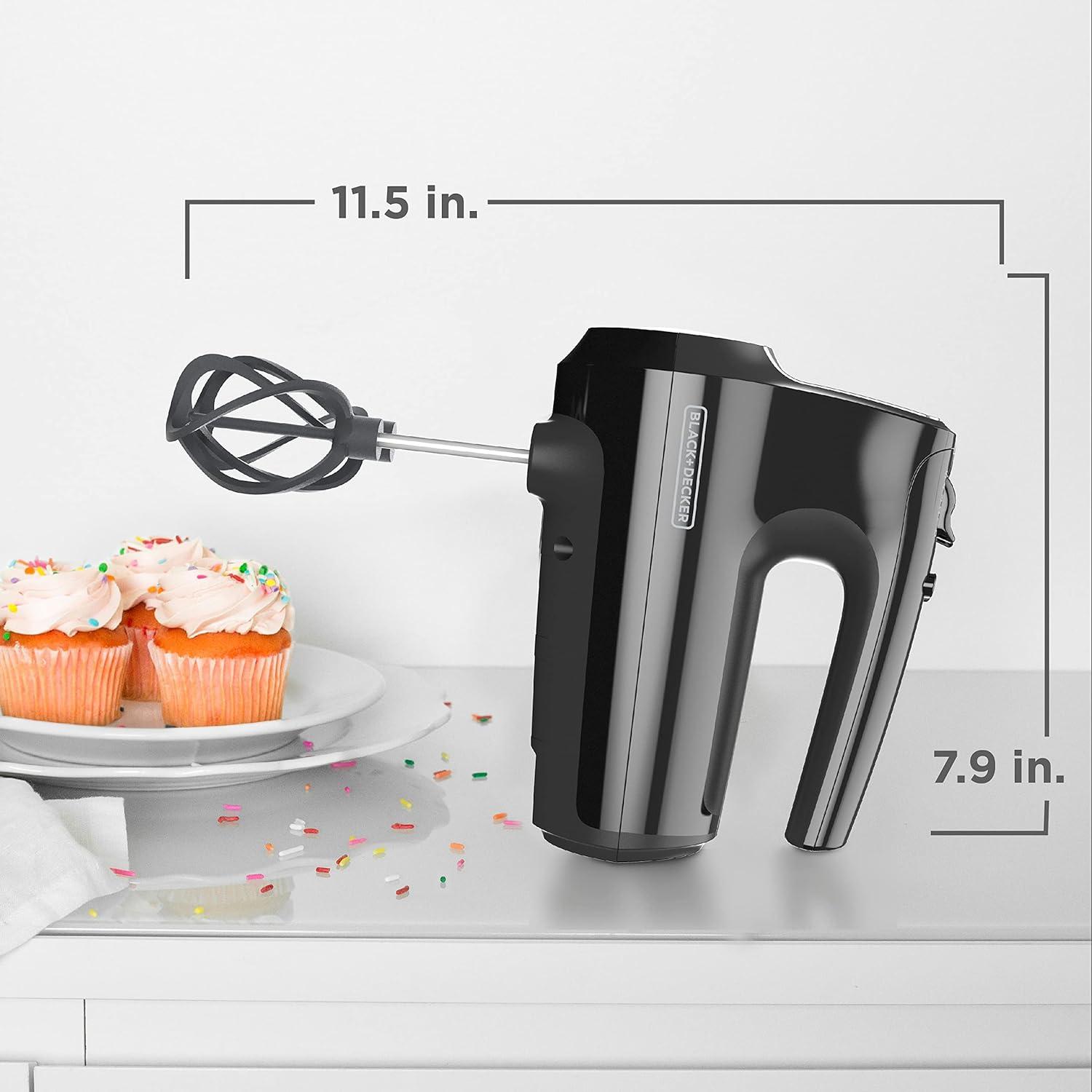 BLACK+DECKER 5 Speed Hand Mixer