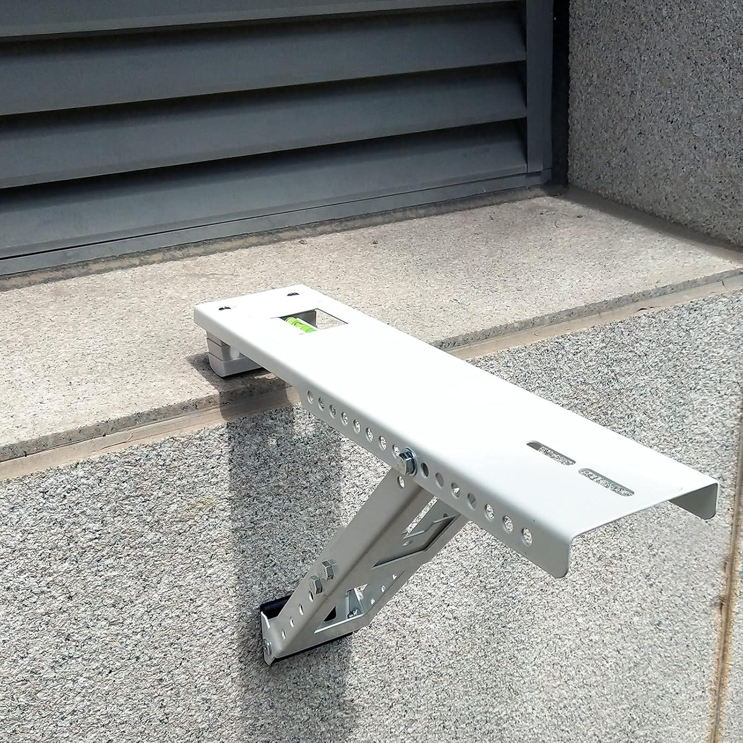 Foozet Window Air Conditioner Support Bracket , Window AC Bracket Light Duty , Window AC Support Up to 85 lbs