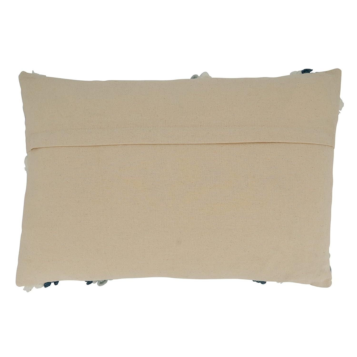 Saro Topography Cotton Pillow Cover