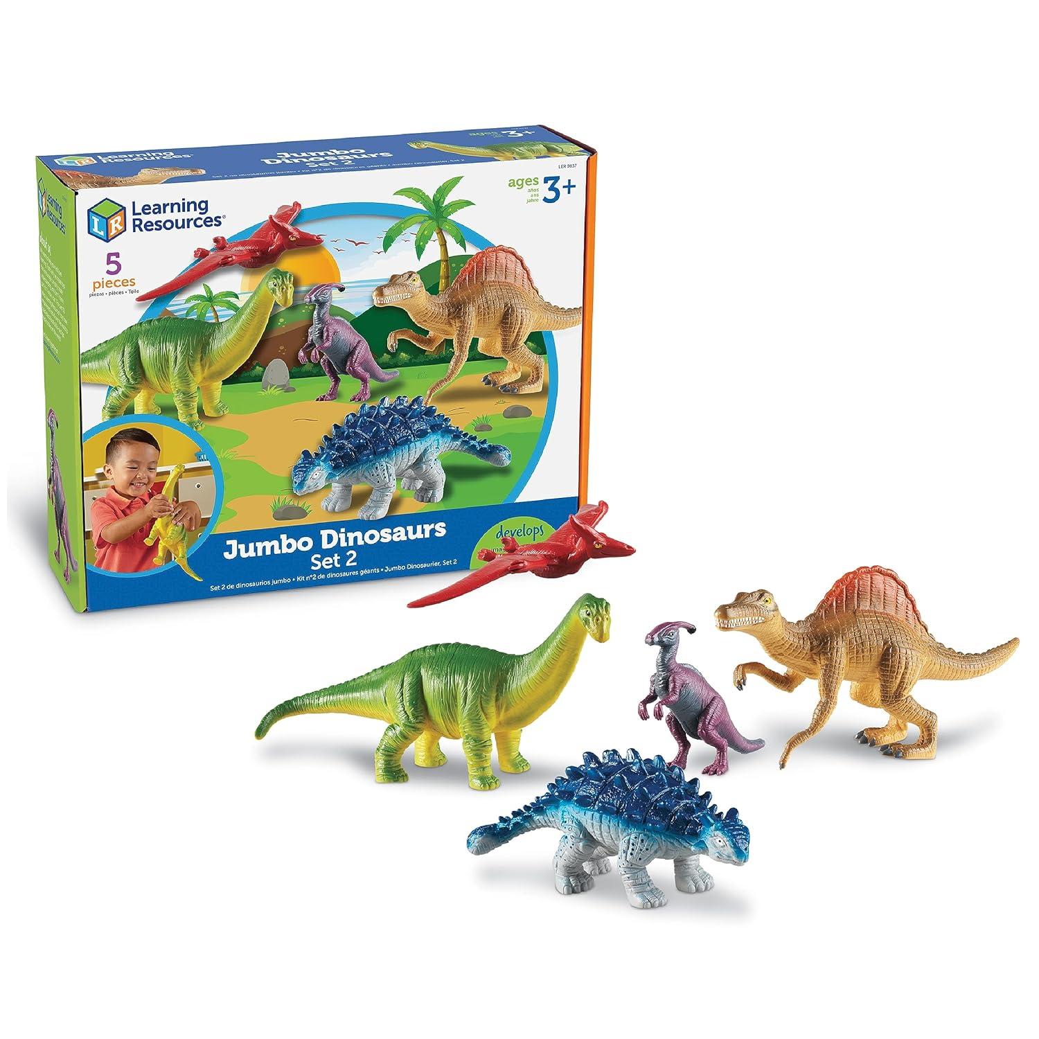 Learning Resources Jumbo Dinosaurs Set 2 - 5pc